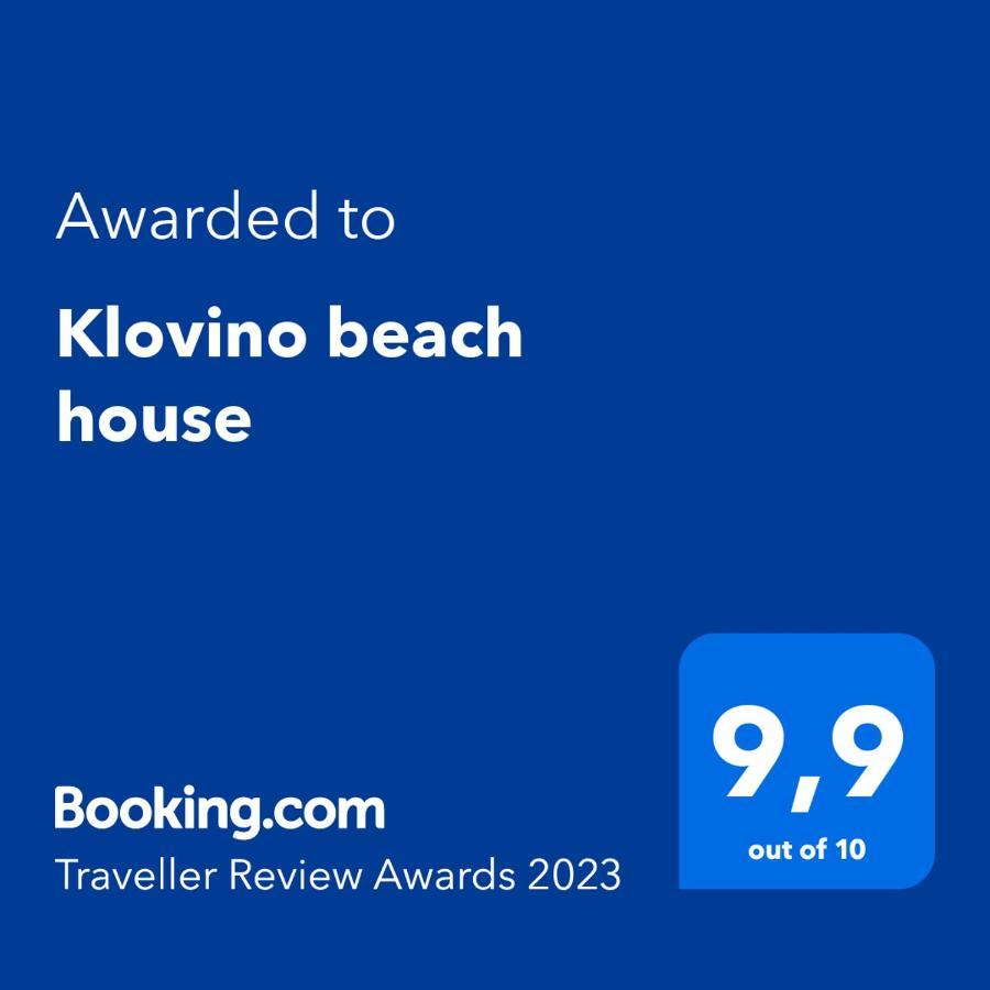 Klovino Beach House Douvia Exterior photo